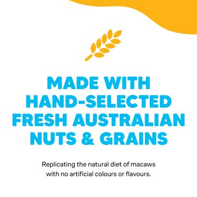 Show full view: Vetafarm Macaw Nuts Bird Food, 4.4-lb bag slide 6 of 11