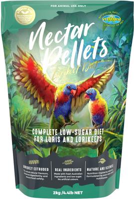 Show full view: Vetafarm Nectar Pellets Lorikeet & Lory Bird Food, 4.4-lb bag slide 1 of 11