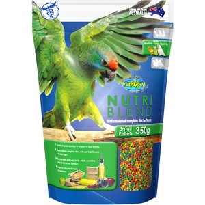 Vetafarm Nutriblend Small Pellet Bird Food for Parrots, 12.3-oz bag