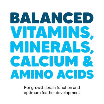 Show full view: Vetafarm Nutriblend Small Pellet Bird Food for Parrots, 4.4-lb bag slide 8 of 11