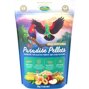 Vetafarm Paradise Pellets Bird Food for Parrots, 4.4-lb bag