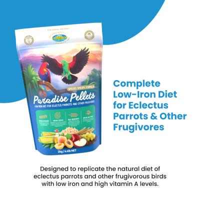 Show full view: Vetafarm Paradise Pellets Bird Food for Parrots, 4.4-lb bag slide 3 of 11