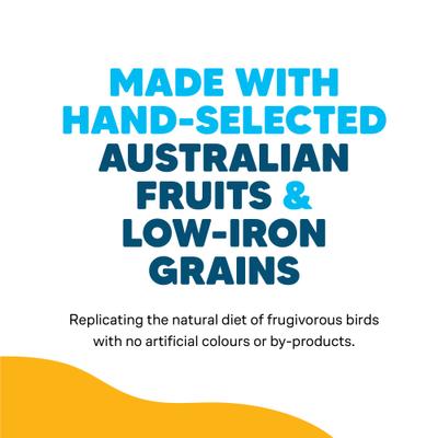 Show full view: Vetafarm Paradise Pellets Bird Food for Parrots, 4.4-lb bag slide 6 of 11