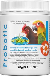 Vetafarm Probotic Bird Supplement, 3.1-oz jar