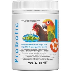 Vetafarm Probotic Bird Supplement, 3.1-oz jar