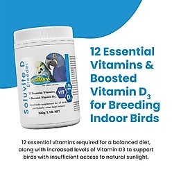 Vetafarm Soluvite D Breeder Bird Supplement, 1.1-lb jar slide 2 of 9