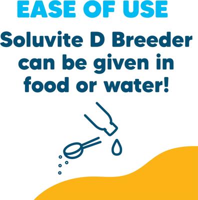Show full view: Vetafarm Soluvite D Breeder Bird Supplement, 1.1-lb jar slide 8 of 11