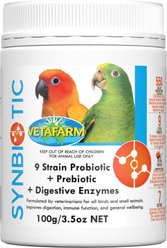 Vetafarm Synbiotic Avian Bird Supplement, 3.5-oz bottle