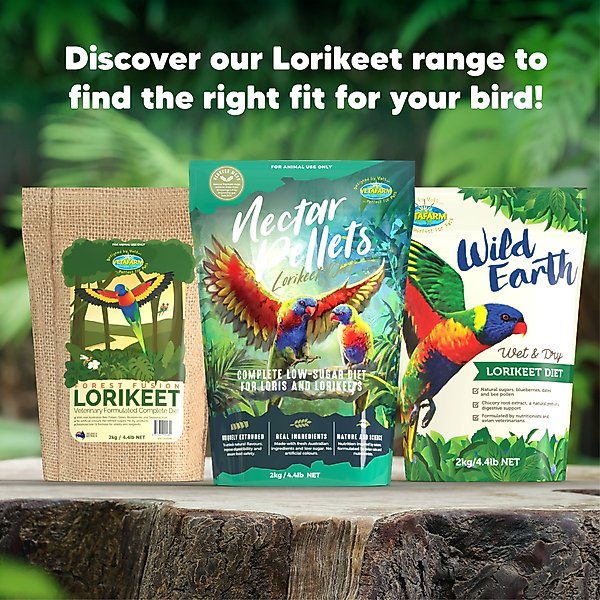 Show full view: Vetafarm Wild Earth Lorikeet & Lory Bird Food, 1-lb bag slide 9 of 11