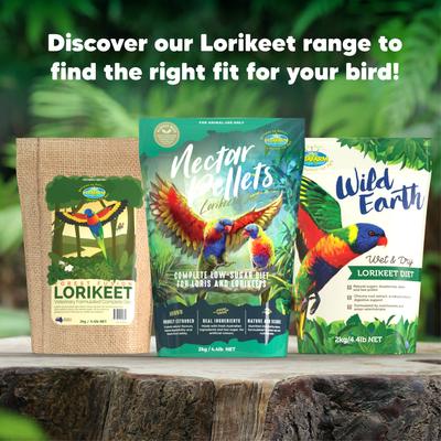 Show full view: Vetafarm Wild Earth Lorikeet & Lory Bird Food, 4.4-lb bag slide 9 of 11