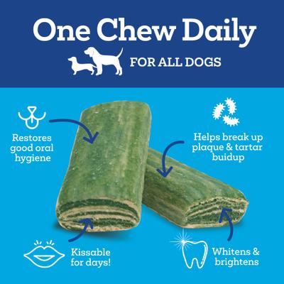 Show full view: Vetality Brush Free Daily Dental Chews for Dogs 14.82-oz slide 7 of 10
