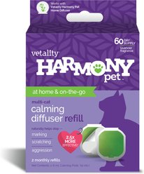 Vetality Harmony Pet Calming Home Diffuser Refill for Cats, 2 count