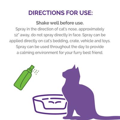 Show full view: Vetality Harmony Pet Calming Spray for Cats, 1.62-fl oz slide 9 of 9
