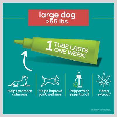 Show full view: Vetality Hemp Helpers Topical for Dogs, 3-ml, 4 count, Over 55-lb slide 4 of 11
