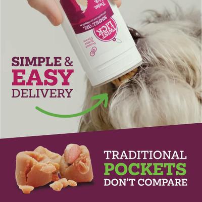 Show full view: Vetality Twist & Lick SimPill Beef Flavor Pill Hiding Dog Treat, 2.3-fl oz Dispenser slide 7 of 11