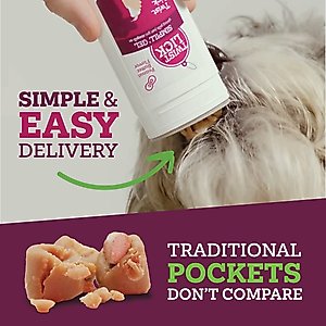 Vetality Twist & Lick SimPill Chicken Flavor Pill Hiding Dog Treat, 2.3-fl oz Dispenser