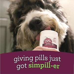 Vetality Twist & Lick SimPill Chicken Flavor Pill Hiding Dog Treat, 2.3-fl oz Dispenser