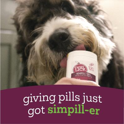 Show full view: Vetality Twist & Lick SimPill Peanut Butter Flavor Pill Hiding Dog Treat, 2.3-fl oz Dispenser slide 9 of 11