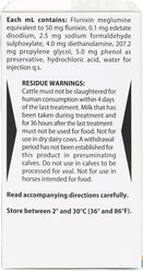 Vetameg (flunixin meglumine) Injectable for Horses & Livestock, 50 mg/mL,100-mL vial slide 2 of 6