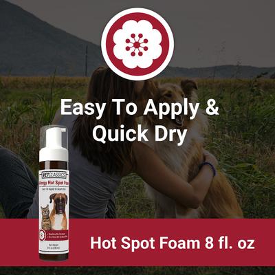 Show full view: VetClassics Allergy Hot Spot Dog & Cat Foam, 8-fl oz bottle slide 5 of 9