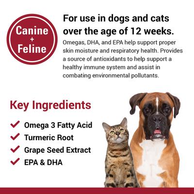 Show full view: VetClassics Allergy Skin & Coat Soft Chews Dog & Cat Supplement, 90 count slide 8 of 10