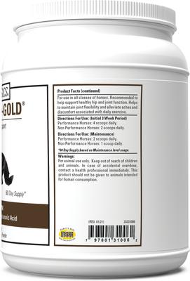 Show full view: VetClassics ArthriEase-GOLD Hip & Joint Horse Supplement, 60 Day slide 2 of 7