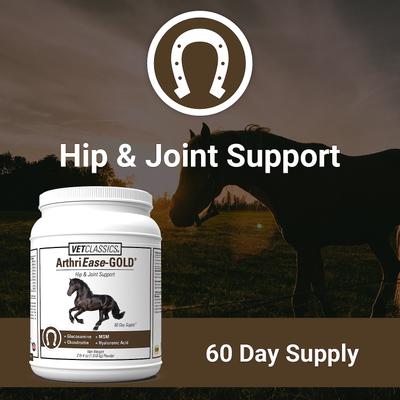 Show full view: VetClassics ArthriEase-GOLD Hip & Joint Horse Supplement, 60 Day slide 4 of 7