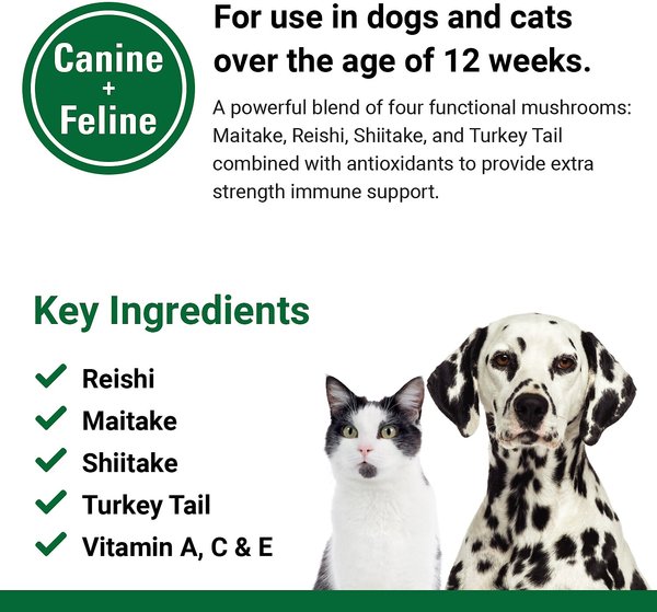 Show full view: VetClassics CAS Options Extra Strength Immune & Antioxidant Support Dog & Cat Supplement, 120 count slide 5 of 7