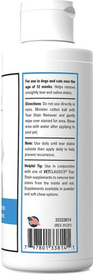 Show full view: VetClassics Dog & Cat Tear Stain Remover, 4-fl oz bottle slide 2 of 8