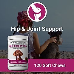 VetClassics Joint Support Plus Hip & Joint Support Soft Chews Dog Supplement, 120 count slide 2 of 6