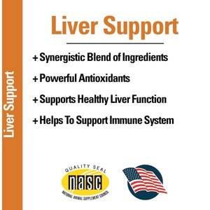 VetClassics Liver Support Soft Chews Dog & Cat Supplement, 120 count