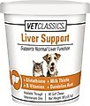 VetClassics Liver Support Soft Chews Dog & Cat Supplement, 60 count