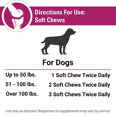 Show full view: VetClassics Pain Plus Extra Strength Soft Chews Dog Supplement, 120 count slide 9 of 10