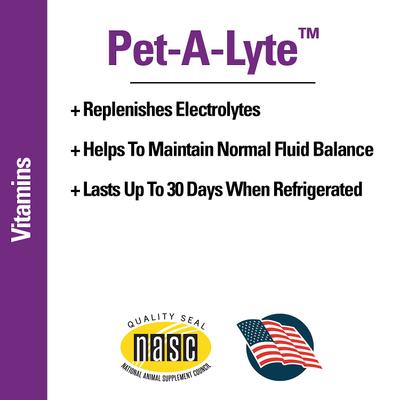 Show full view: VetClassics Pet-A-Lyte Oral Electrolyte Solution Dog & Cat Supplement, 32-oz bottle slide 7 of 10