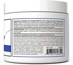 VetClassics Protegrity EZ Probiotic & Enzyme Powder Dog & Cat Supplement, 4-oz bottle slide 2 of 8
