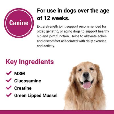 Show full view: VetClassics Re-Flex Ultra Extra Strength Joint Support Chewable Tablets Dog Supplement, 120 count slide 8 of 9