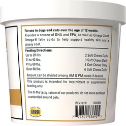 VetClassics Salmon Oil Soft Chews Dog & Cat Supplement, 90 count slide 2 of 8