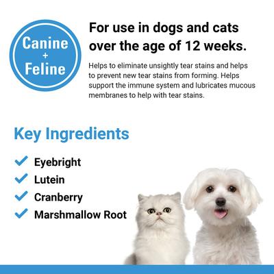 Show full view: VetClassics Tear Stain Soft Chews Dog & Cat Supplement, 65 count slide 8 of 10