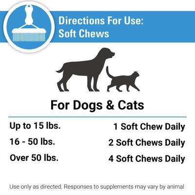 Show full view: VetClassics Tear Stain Soft Chews Dog & Cat Supplement, 65 count slide 9 of 10