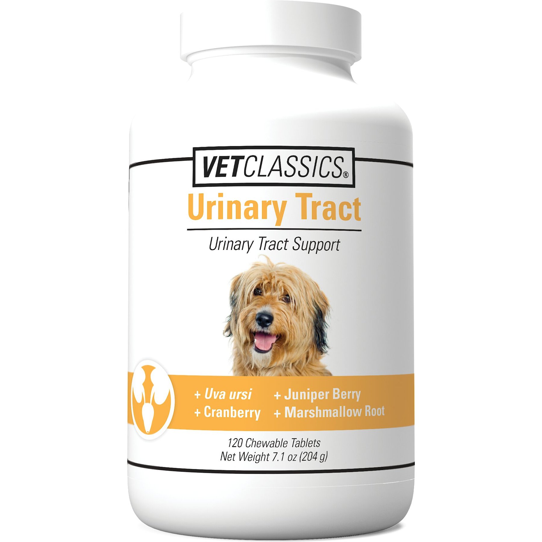 VetClassics Urinary Tract Chewable Tablets Dog Supplement, 120 count