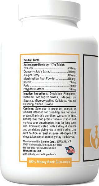VetClassics Bone & Joint Maintenance Chewable Tablets Dog Supplement, 120 count