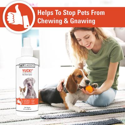Show full view: VetClassics YUCK! No Chew Dog & Cat Spray, 8-fl oz bottle slide 5 of 8