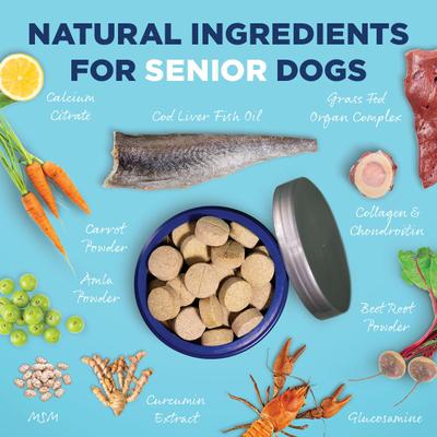 Show full view: Vetericyn ALL-IN 1 Multifunctional Supplements for Senior Dogs, 90 count slide 7 of 12