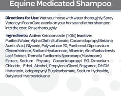 Vetericyn FoamCare Equine Medicated Shampoo, 32-fl oz bottle slide 2 of 2