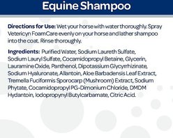 Vetericyn FoamCare Equine Shampoo, 32-fl oz bottle slide 2 of 2