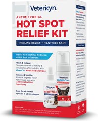 Vetericyn Medicated Dog Hot Spot Relief Kit Spray