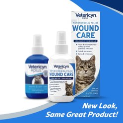 Vetericyn Plus Antimicrobial Cat Wound Care Spray, 3-fl oz bottle slide 2 of 6