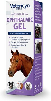 Show full view: Vetericyn Plus Antimicrobial Eye Wash, 3-fl oz bottle + Plus Antimicrobial Ophthalmic Pet Gel, 3-fl oz bottle slide 8 of 10