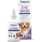 Vetericyn Plus Antimicrobial Eye Wash for Dogs, Cats, Horses & Small Pets, 3-fl oz bottle