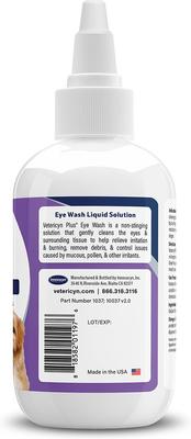 Show full view: Vetericyn Plus Antimicrobial Eye Wash for Dogs, Cats, Horses & Small Pets, 3-fl oz bottle slide 7 of 8